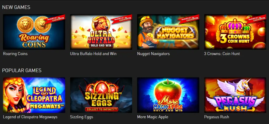 Casino 770 en ligne